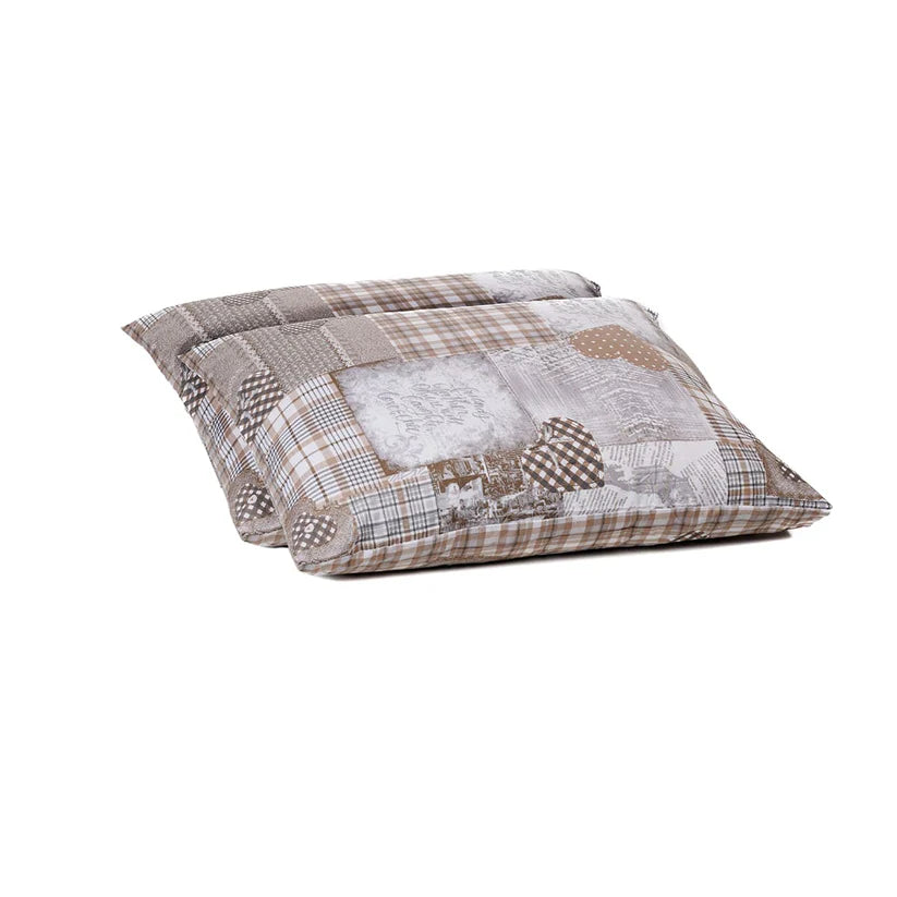 Valking Comfort Design Kussensloop Set van 2 - Patchwork Hearts