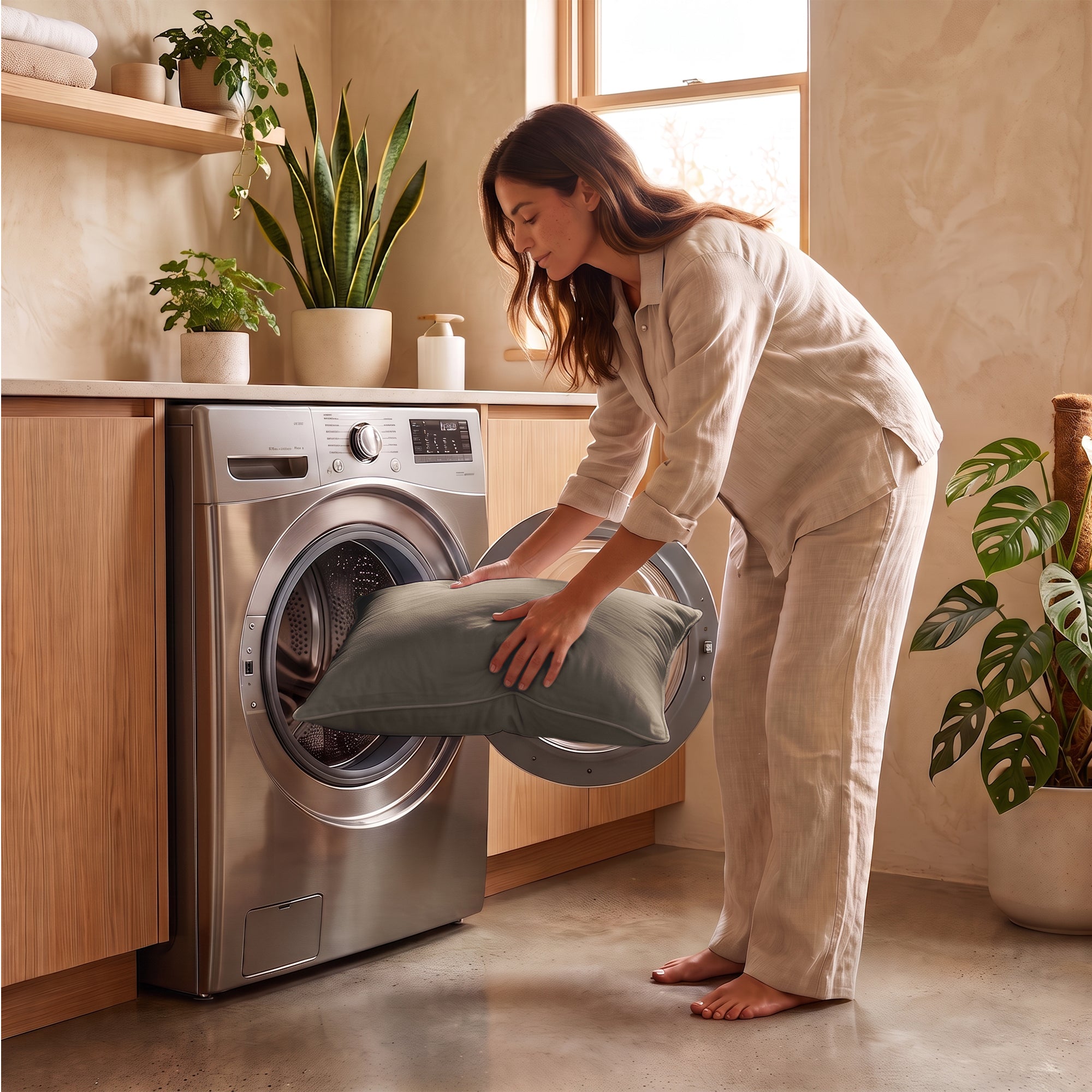 Valking Comfort Wasbaar & Aanpasbaar Hoofdkussen - Taupe
