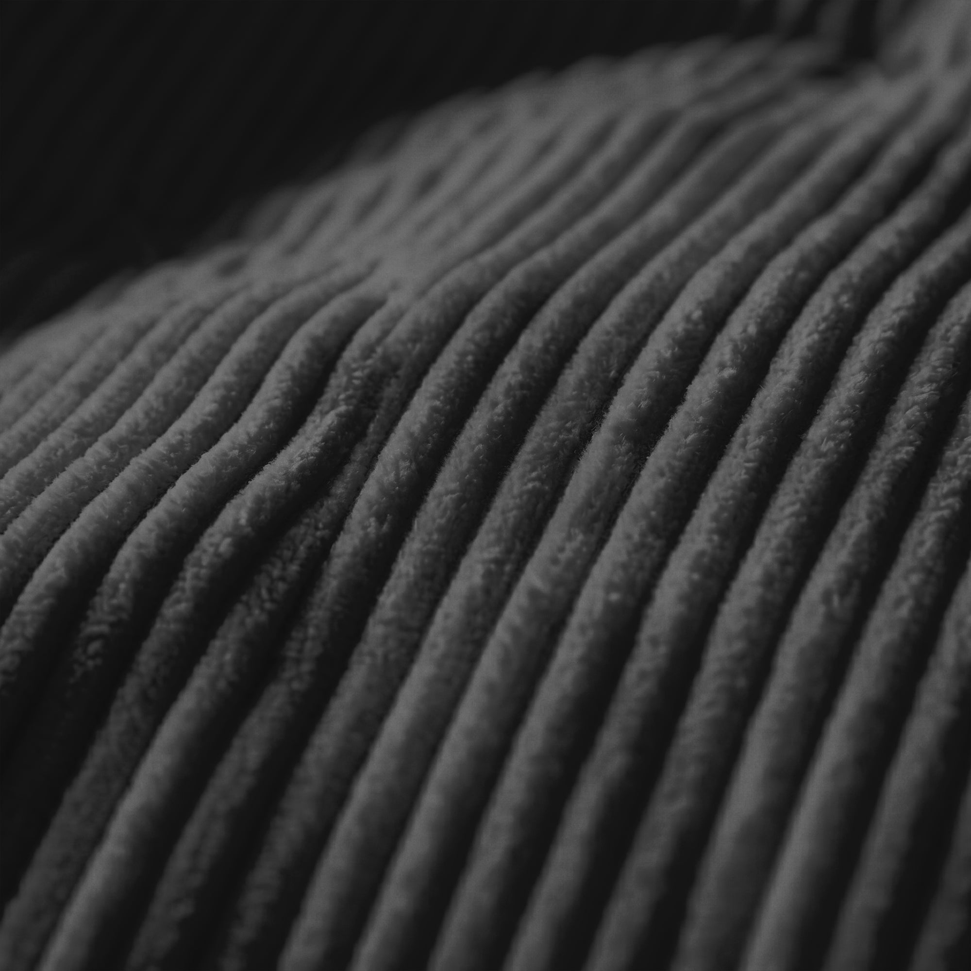 Valking Dekbed - Corduroy - Antraciet/Zwart - Voor het hele jaar