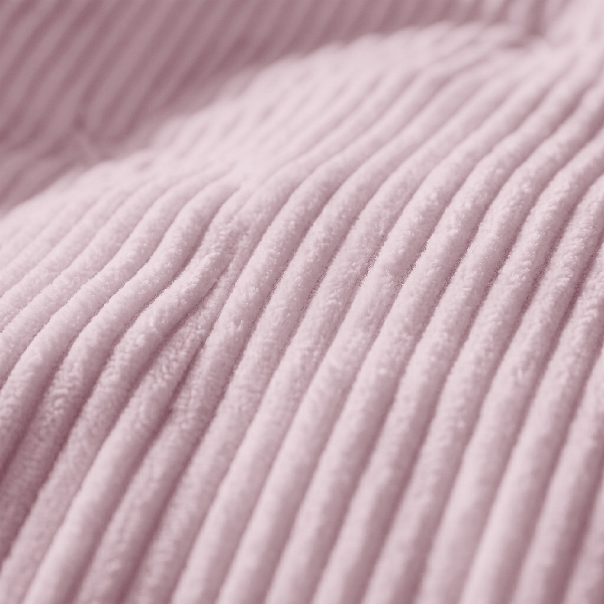 Valking Dekbed - Corduroy - Oud Roze/Licht Grijs - Voor het hele jaar