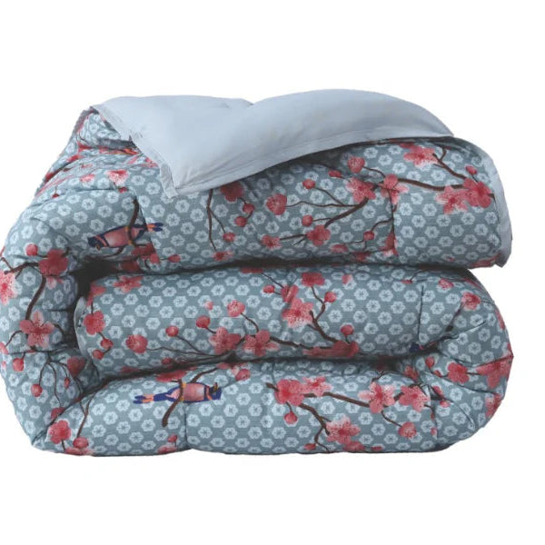 All-in-One Lazy Duvet Japan Blue - Duvet with pillowcases