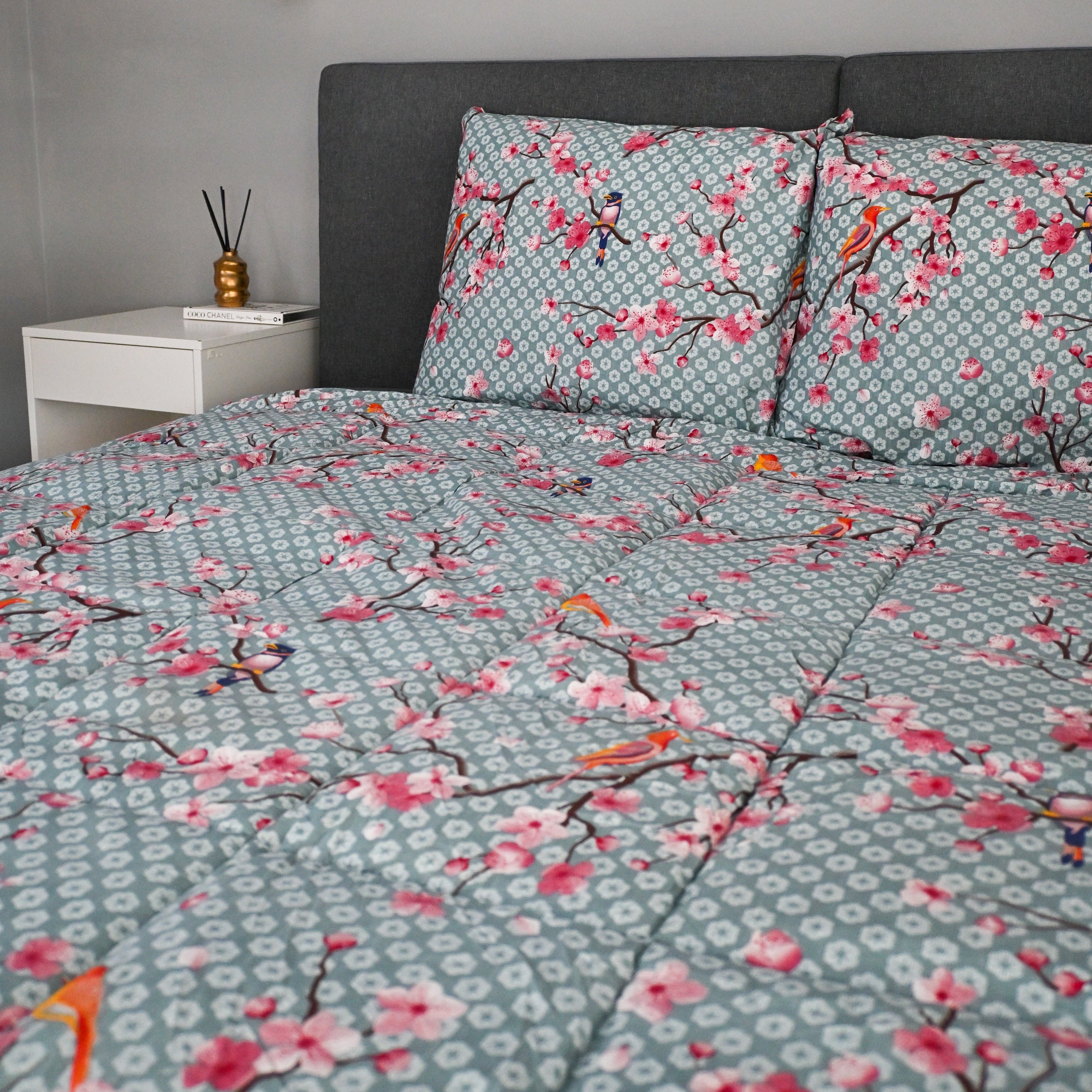 All-in-One Lazy Duvet Japan Blue - Duvet with pillowcases