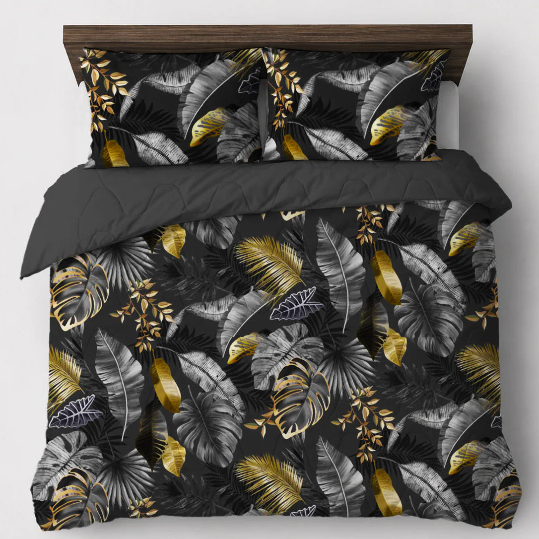 All-in-One Lazy Duvet Jungle Style - Duvet with pillowcases