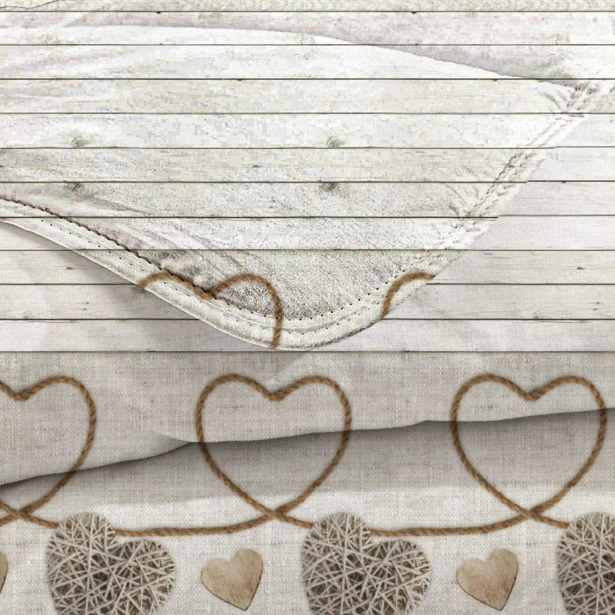 All-in-One Lazy Duvet Live Laugh Love - Duvet with pillowcases