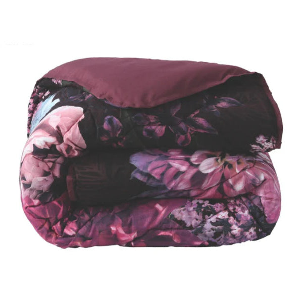 Valking Dekbed - Purple Flowers - Voor het hele jaar + Kussenslopen