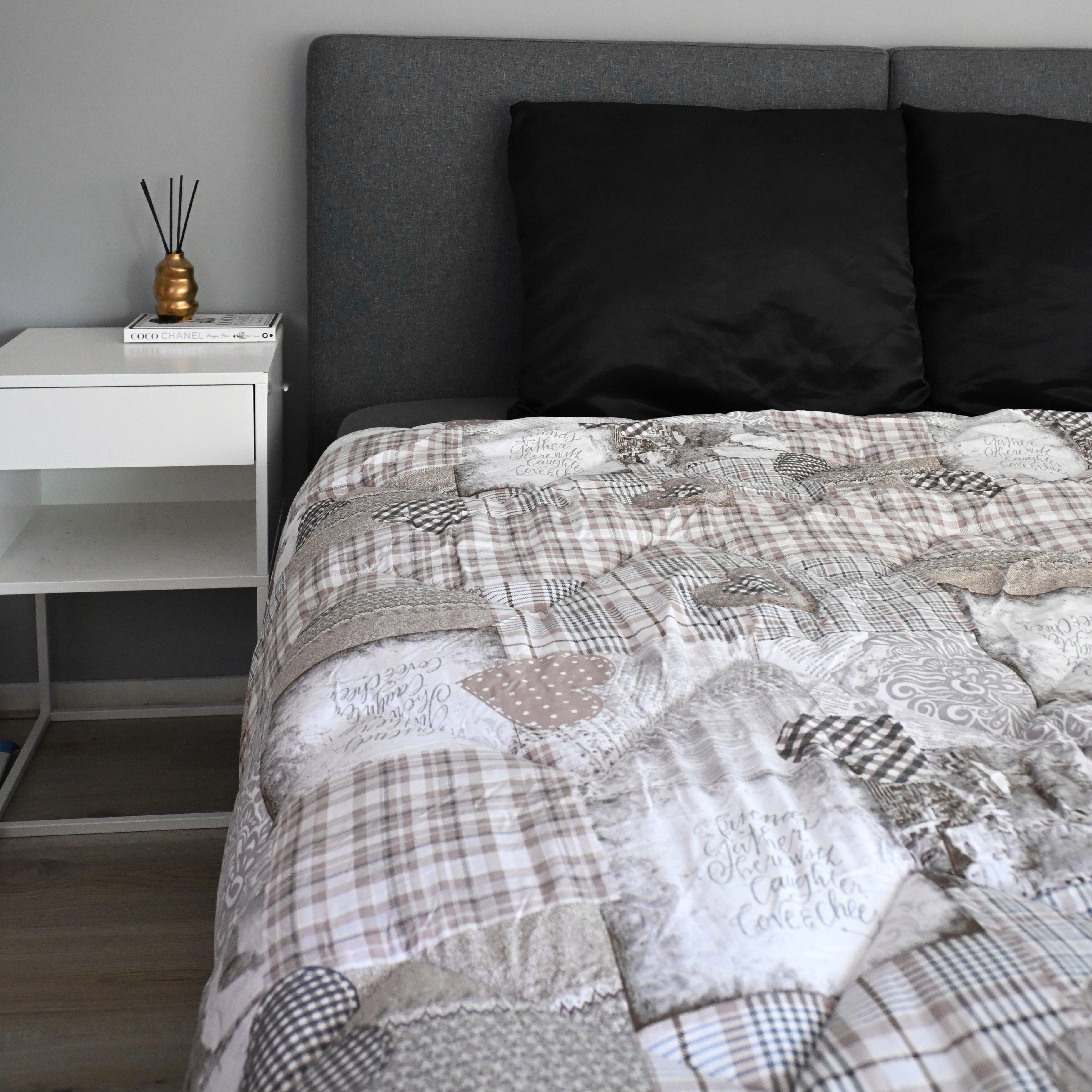 Valking Dekbed Zonder Overtrek - Beige & Taupe - Voor het hele jaar