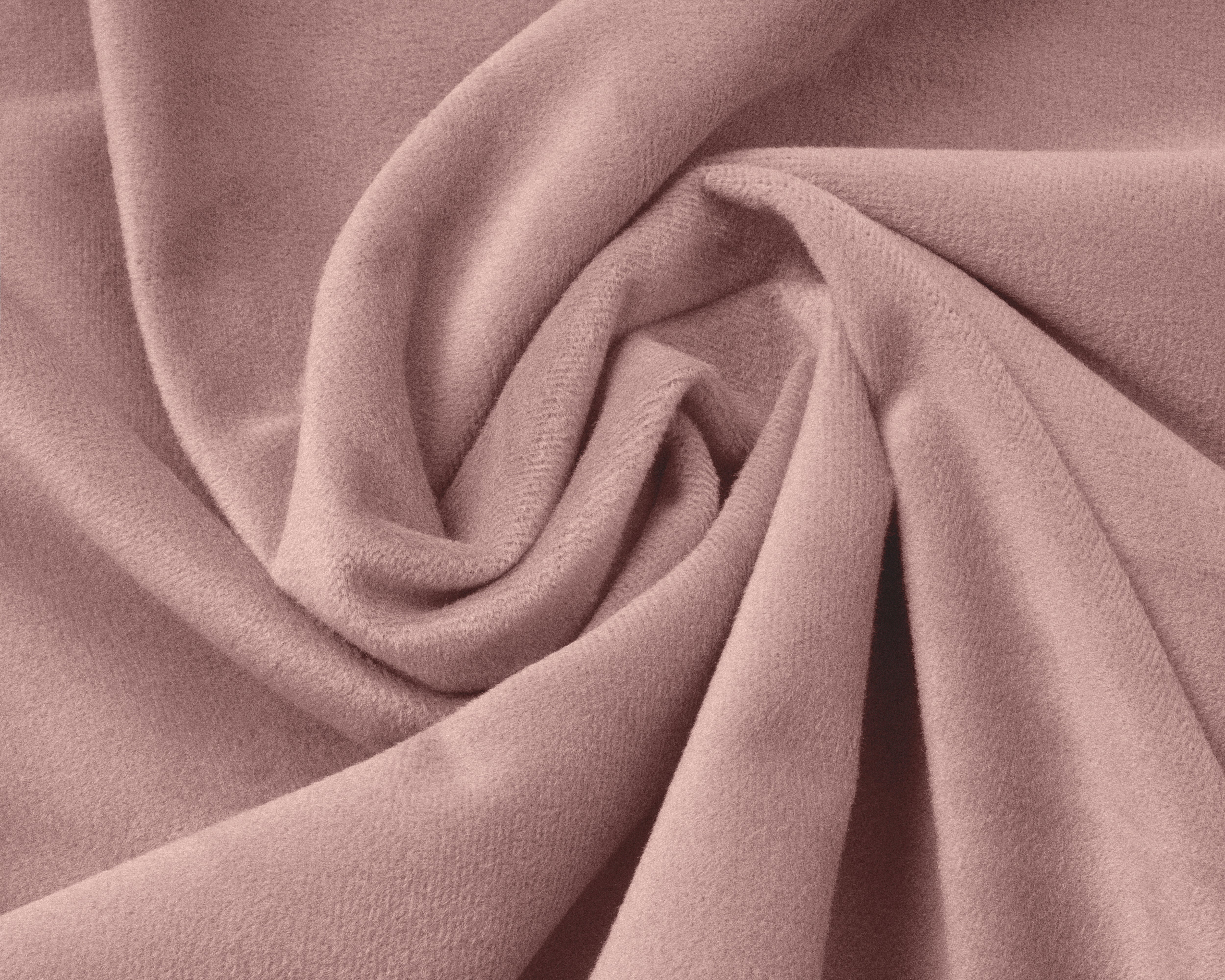 Velvet 2-in-1 pillowcases, Old Pink, 60 x 70 cm - Velvet soft - Velvet fabric - 2 pieces in 1 package