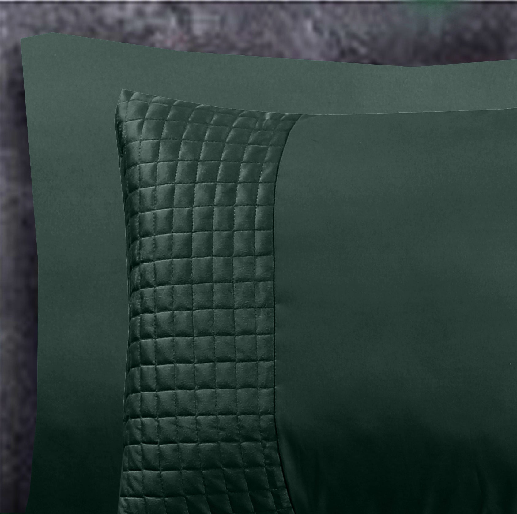 Velvet Band Green 2-pack pillowcases Green 60 x 70 - Hotel chic - Velvet soft - Luxuriously packaged