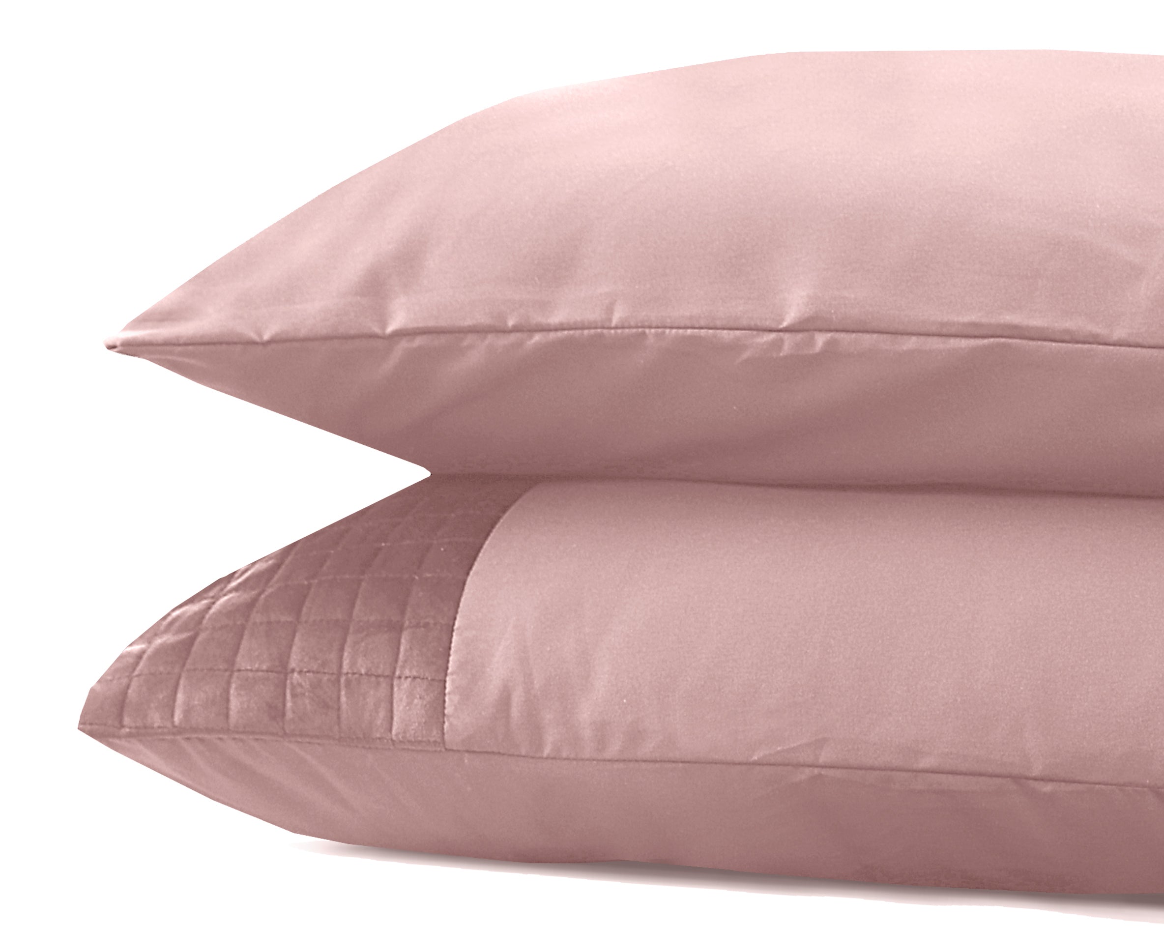 Velvet Band Pink 2-pack pillowcases Pink 60 x 70 - Hotel chic - Velvet soft - Luxuriously packaged
