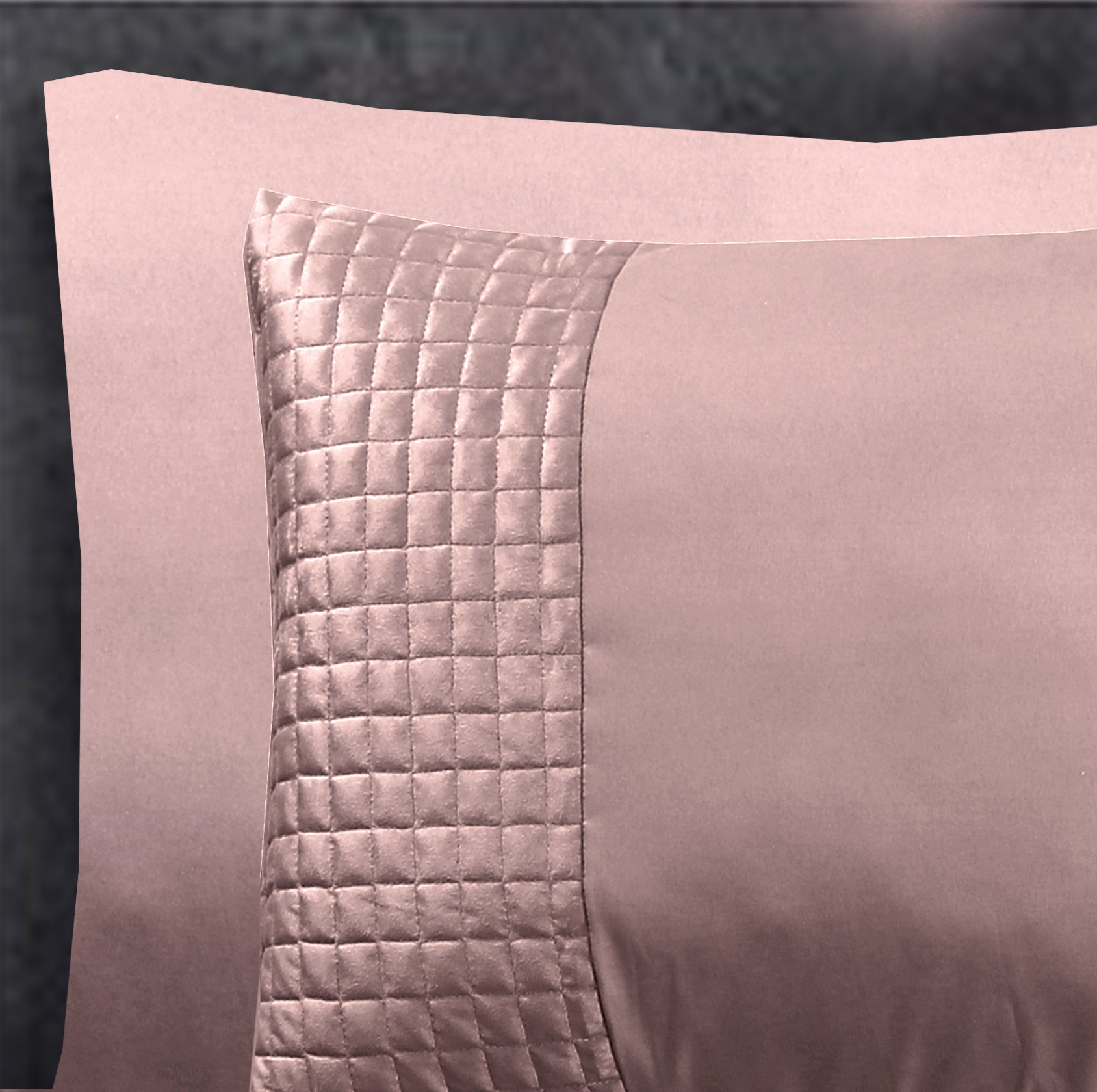 Velvet Band Pink 2-pack pillowcases Pink 60 x 70 - Hotel chic - Velvet soft - Luxuriously packaged