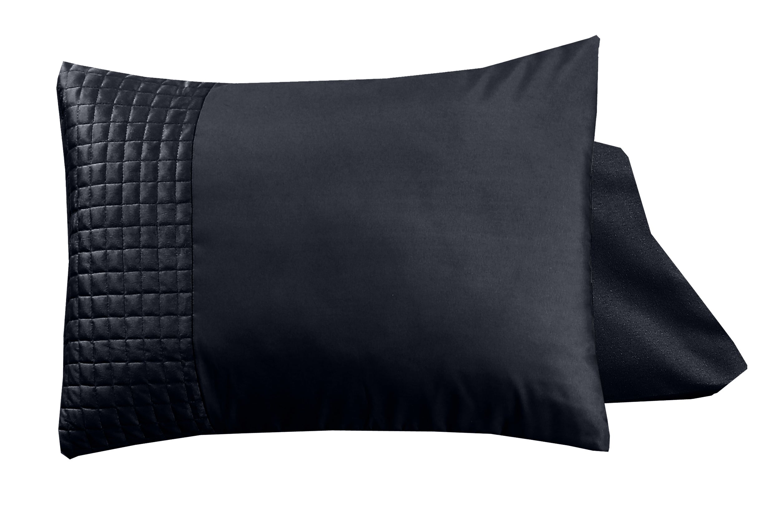 Velvet Band Black 2-pack pillowcases Black 60 x 70 - Hotel chic - Velvet soft - Luxuriously packaged