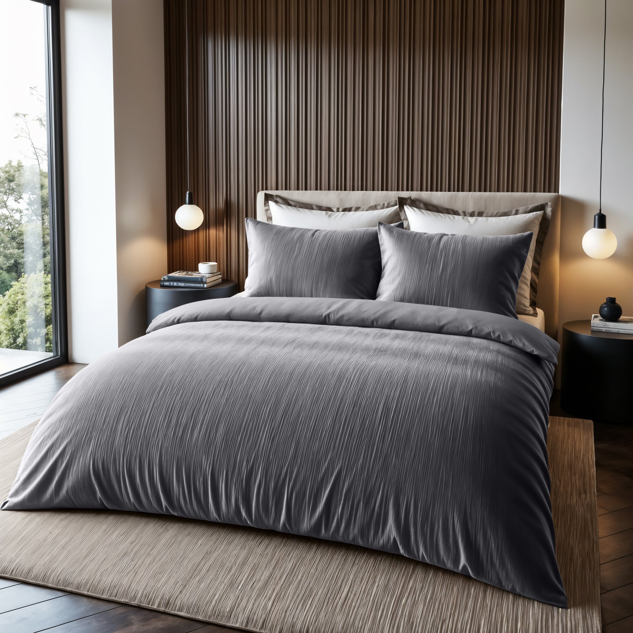 Velvet Cartier Anthracite Duvet Cover