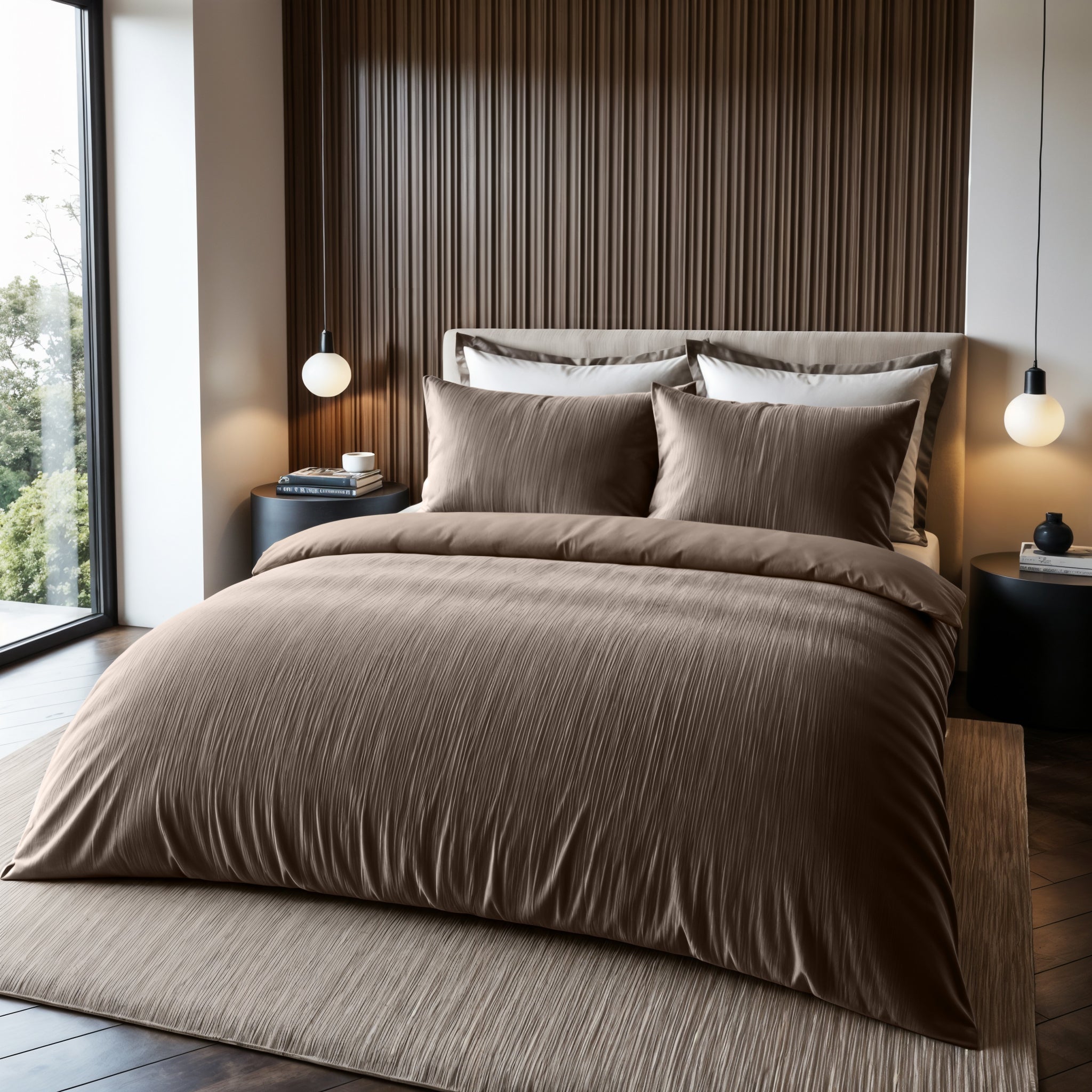 Velvet Cartier Taupe Duvet Cover