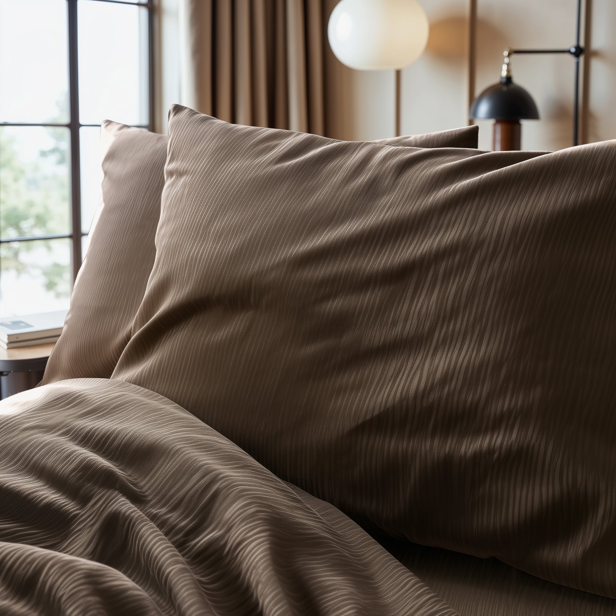 Velvet Cartier Taupe Duvet Cover