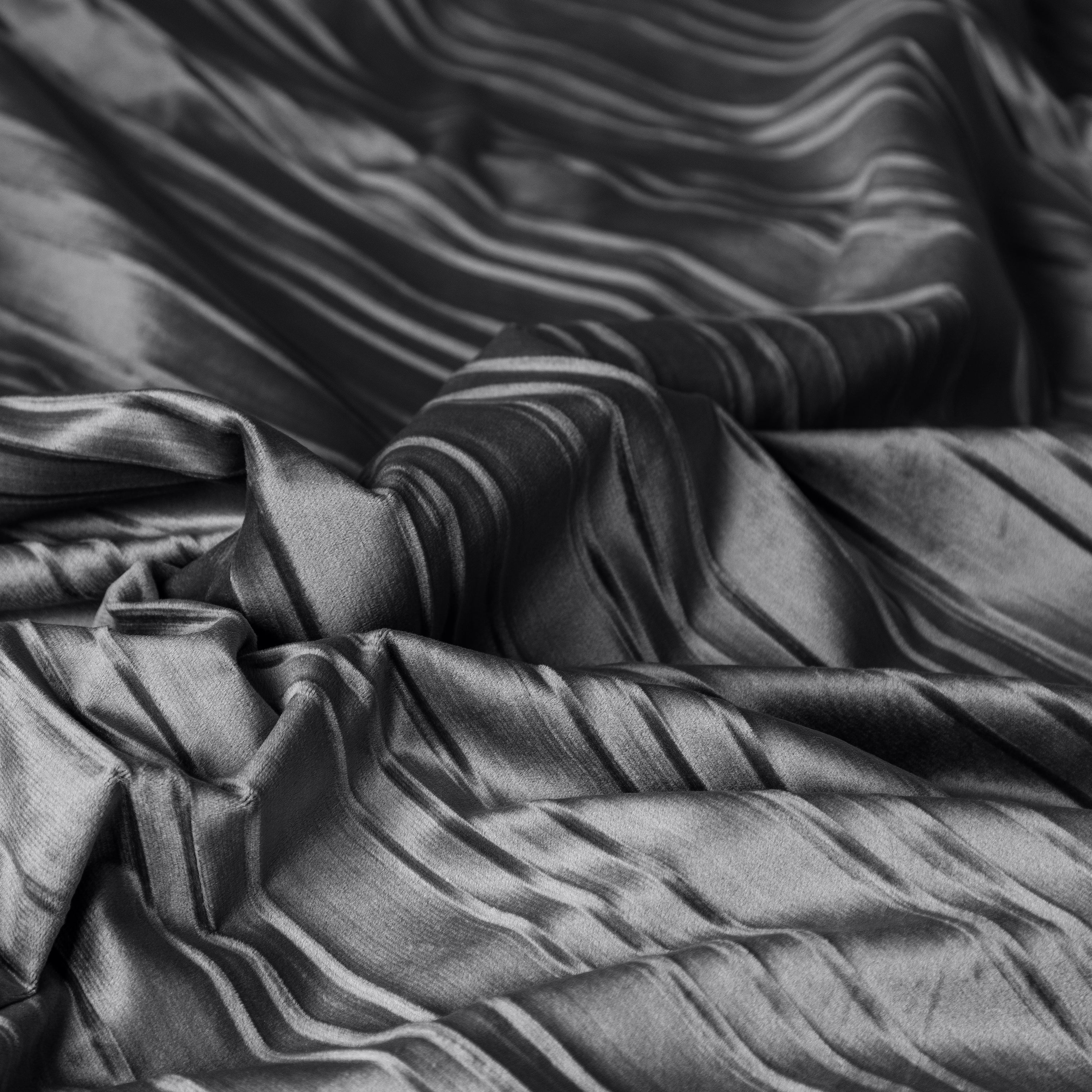 Velvet Lining Zwart Dekbedovertrek