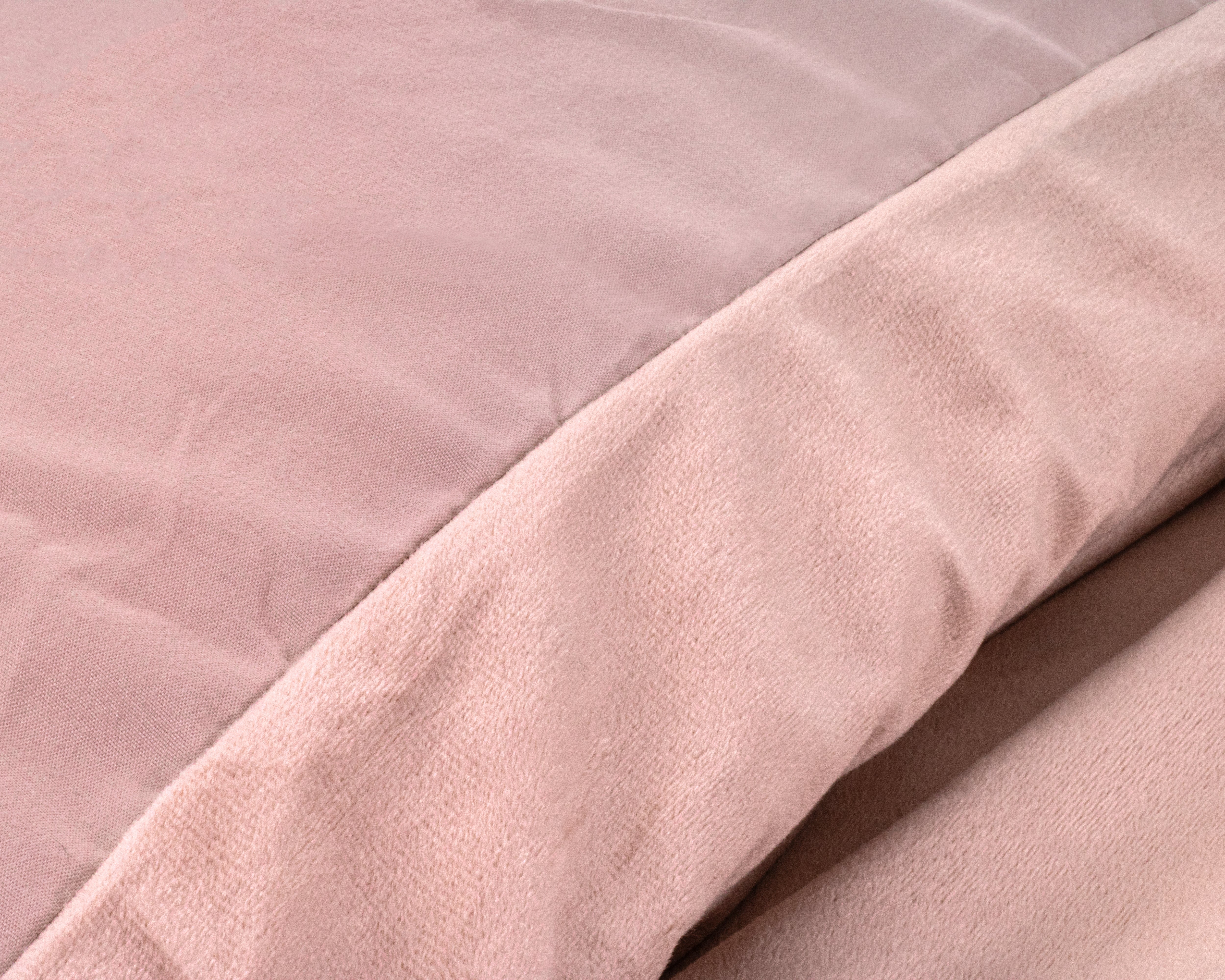 Velvet Uni Duvet Cover Pink - Velvet soft - Anti-allergic - Luxuriously packaged