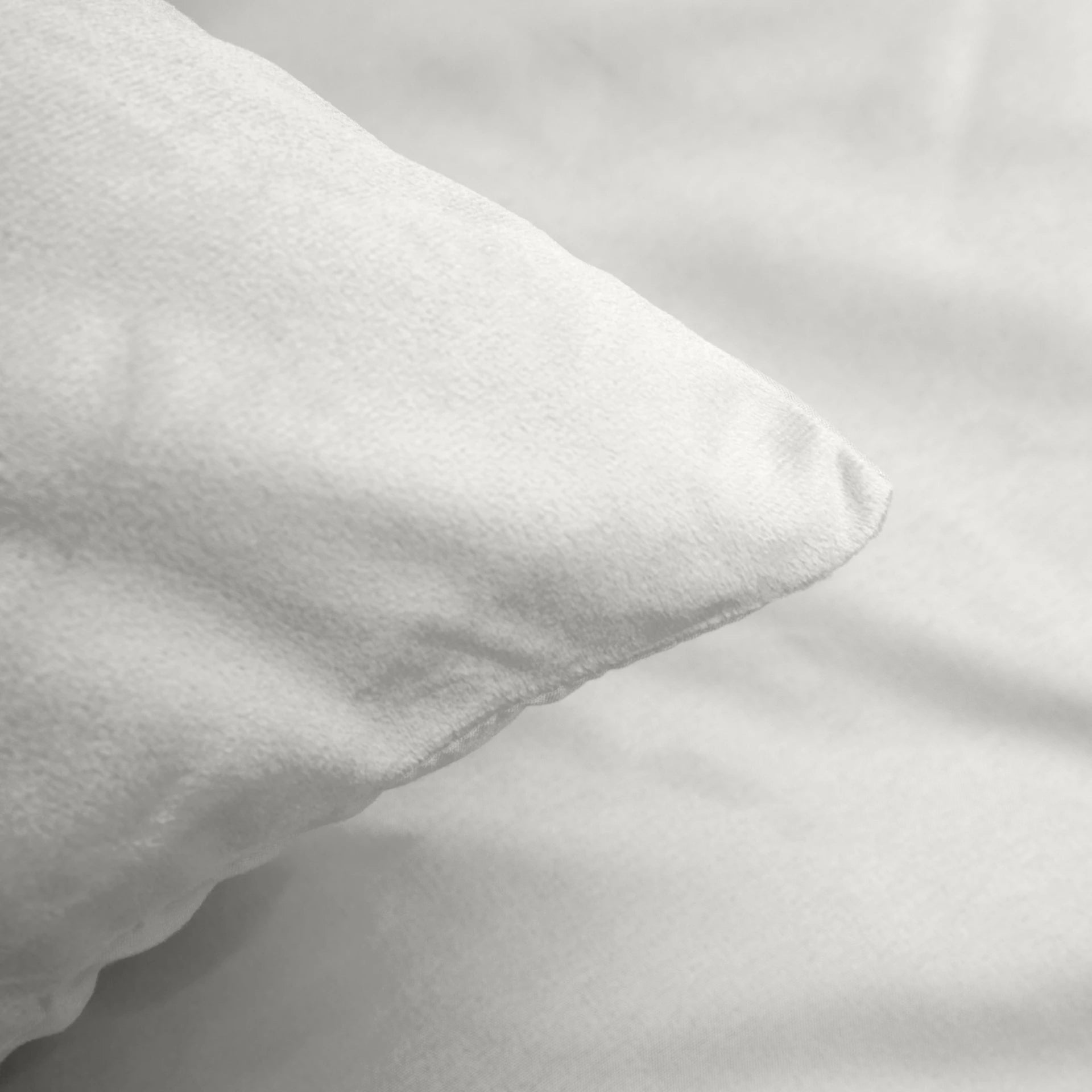 Velvet Uni Dekbedovertrek Wit