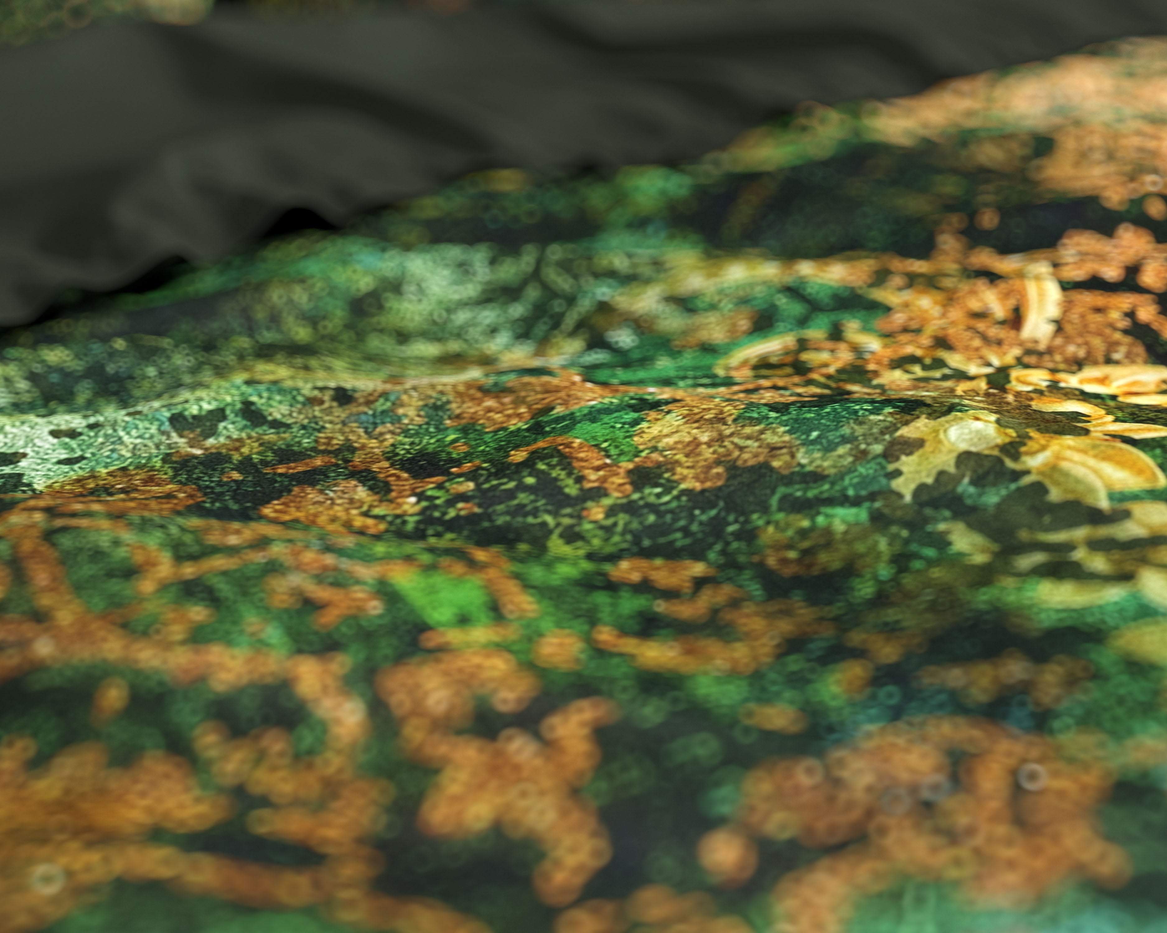 Venni Green Duvet Cover - Luxury Satin - High Quality - Trendy Prints