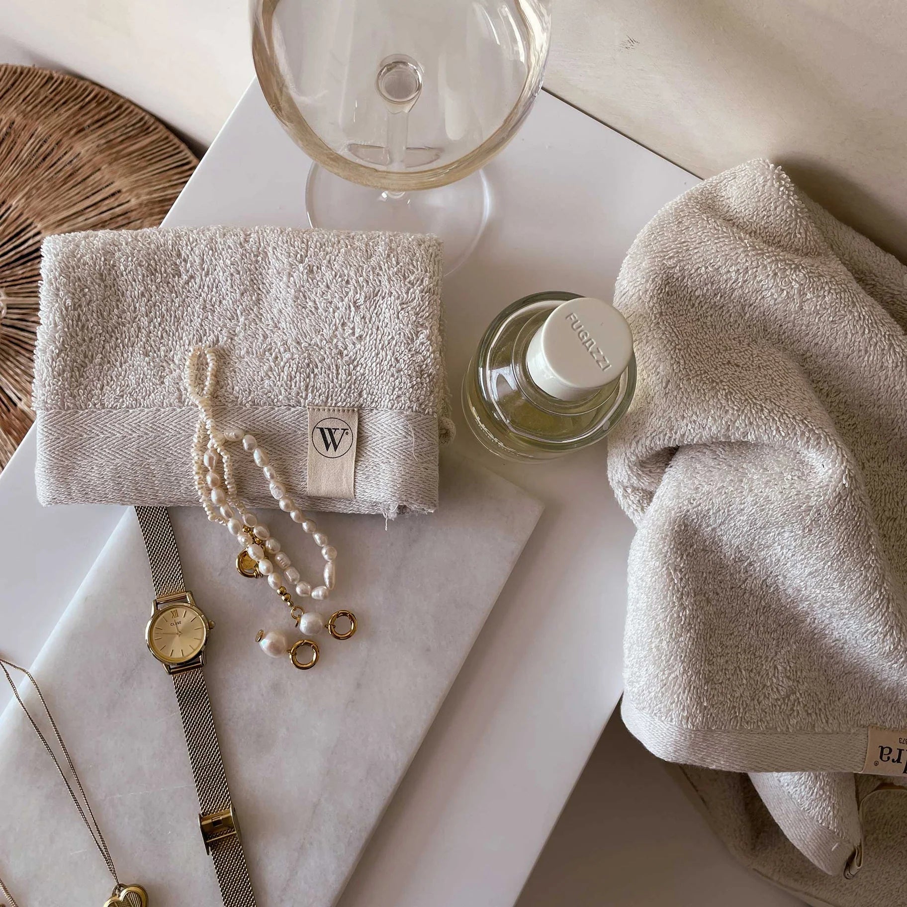 Walra Washand Soft Cotton - Legergroen - 100% Katoen - Set van 2 stuks