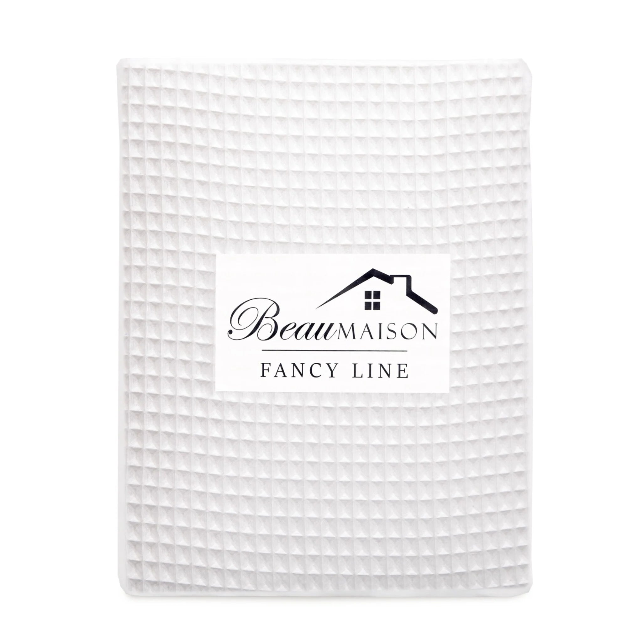 Waffle Fabric Duvet Cover White | 100% Cotton | Luxury and Comfort for Your Bedroom