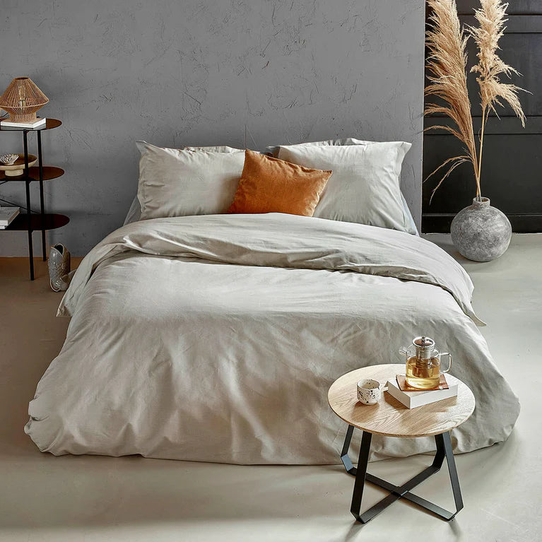 Walra Dekbedovertrek Forever Cotton - Zand - 100% Percal Katoen