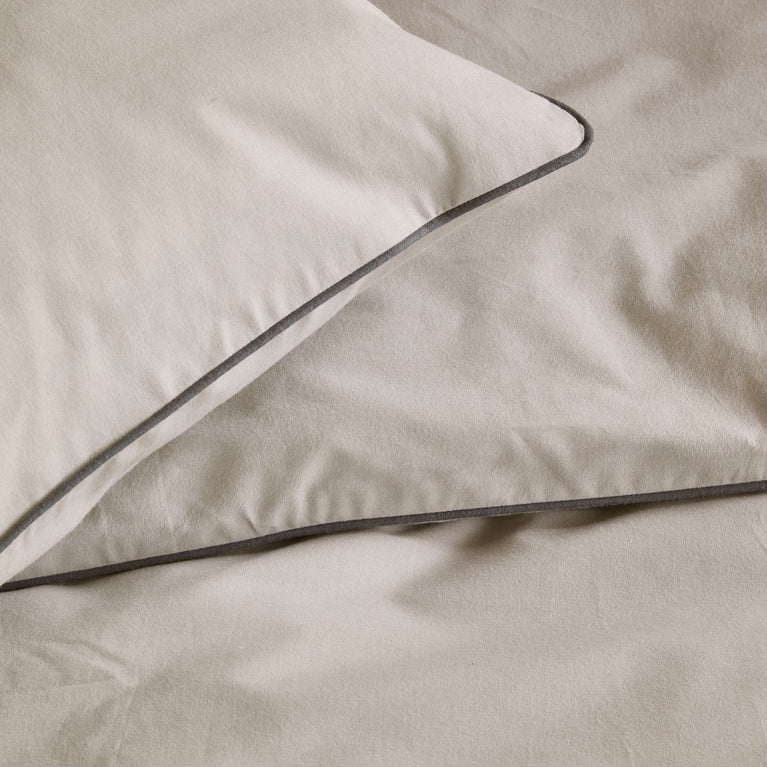 Walra Dekbedovertrek Sweet Softy - Zand - 100% Flanel Katoen