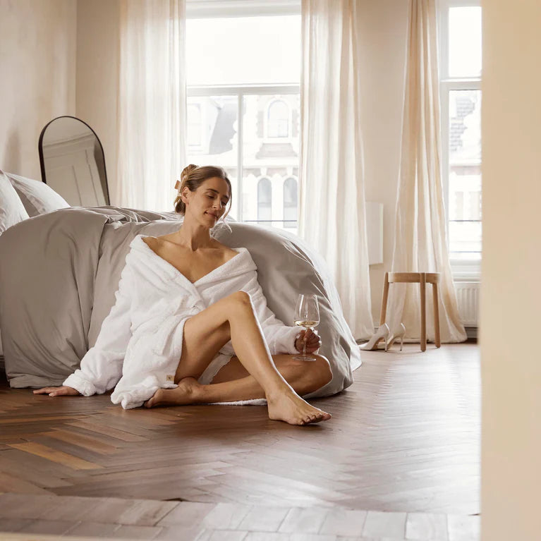 Walra Dekbedovertrek Timeless Chic - Zand - 100% Katoen