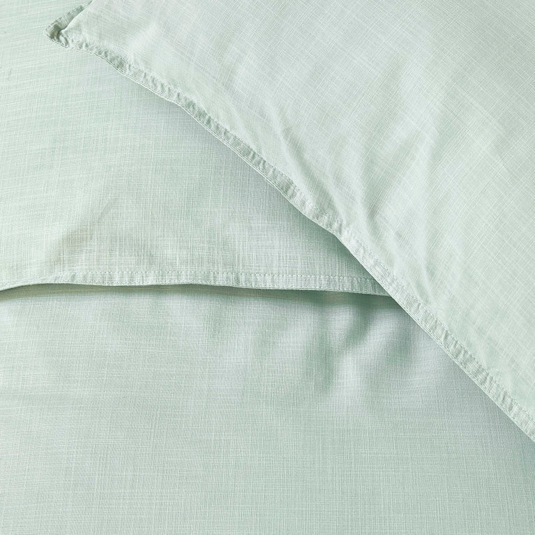 Walra Dekbedovertrek Vintage Cotton - Jade - 100% Katoen