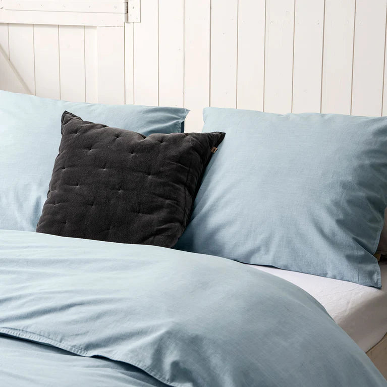 Walra Dekbedovertrek Vintage Cotton - Jeans Blauw - 100% Katoen