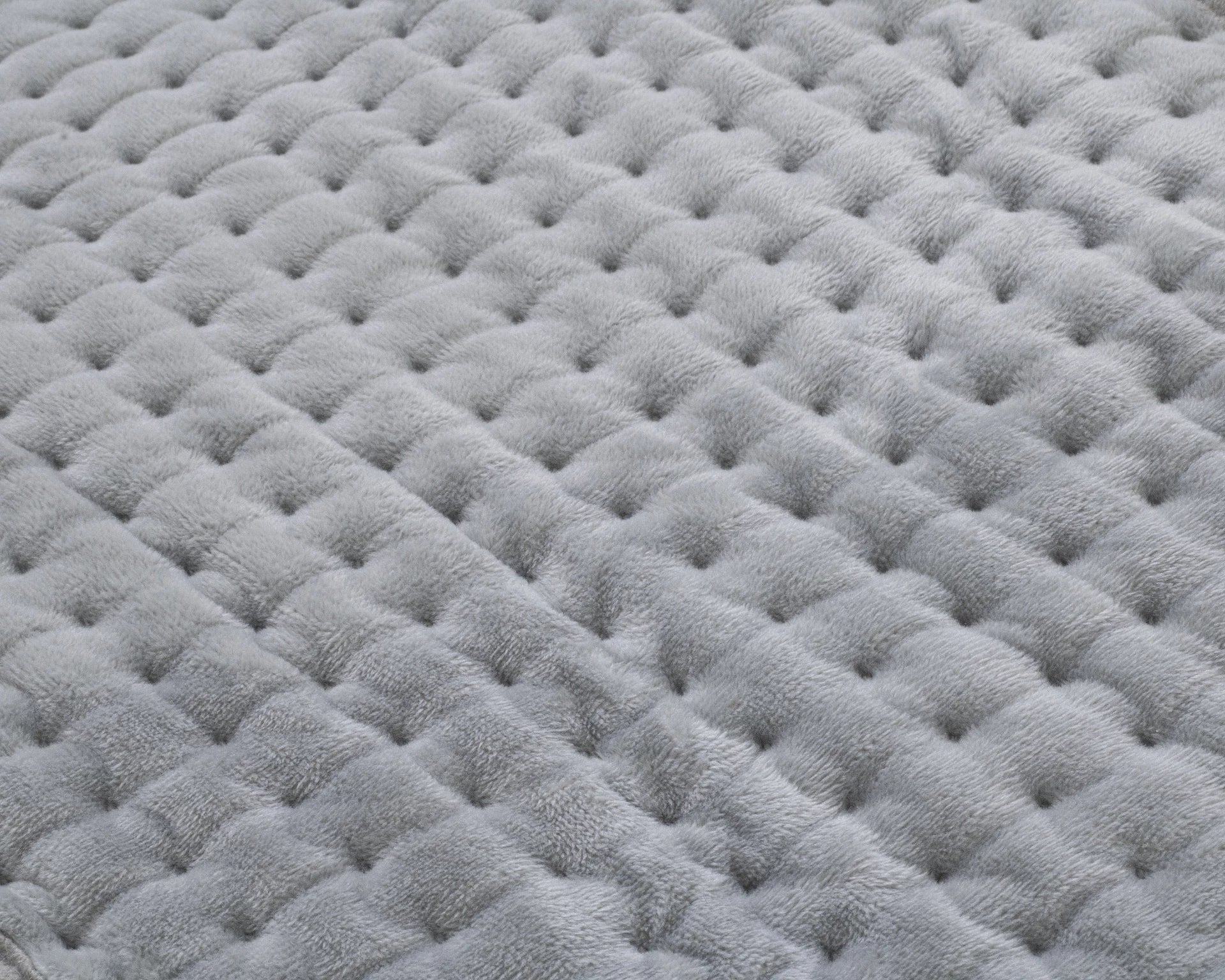 Grey Heating Cushion 60 x 30 cm - Pain relief - 10 heating settings - Overheat protection