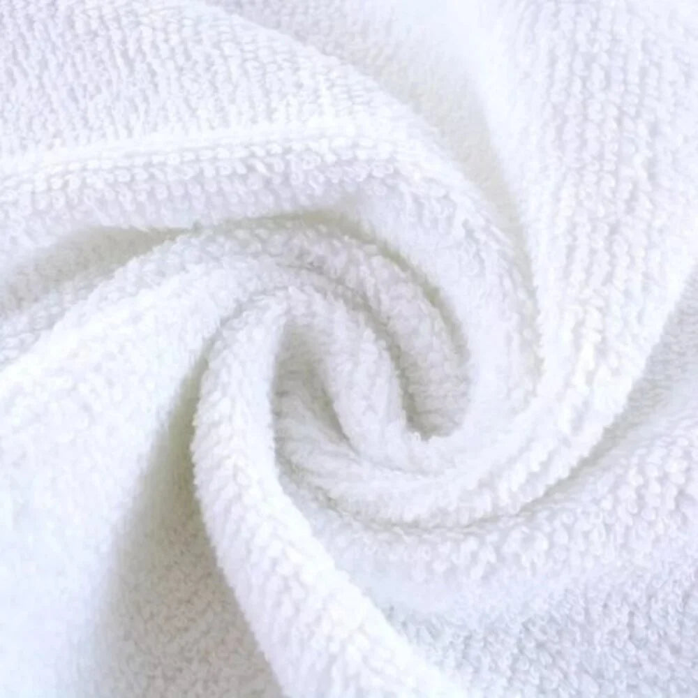 White Guest Towels 30x50 cm - Luxury Cotton Towels for Bathrooms & Hotels