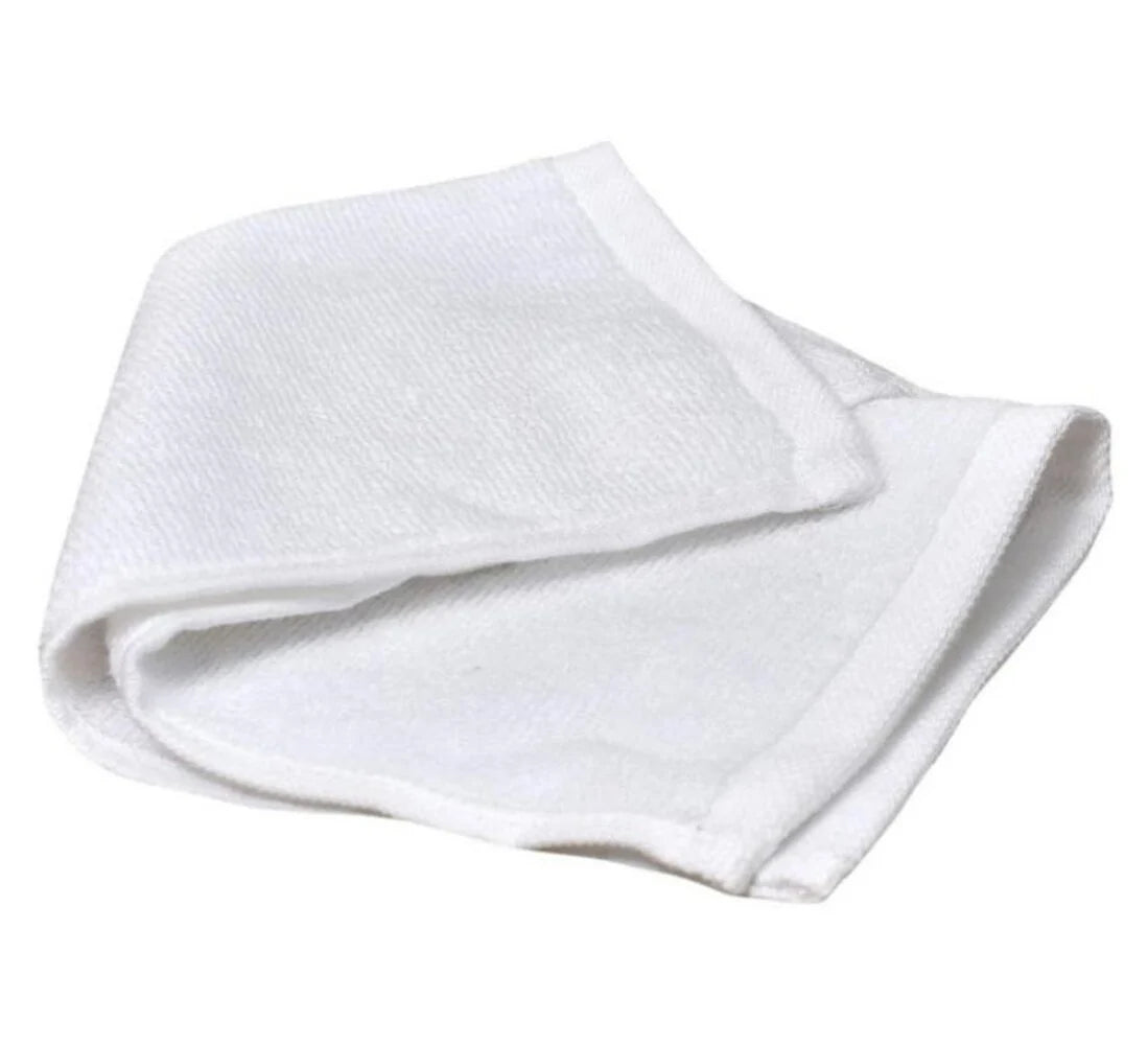 Witte Gastendoekjes 30x50 cm - Luxe Katoenen Handdoeken voor Badkamer & Hotels