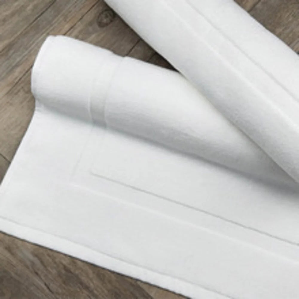 Zachte Witte Badmat | Luxe Katoenen Badmat 50x70 cm