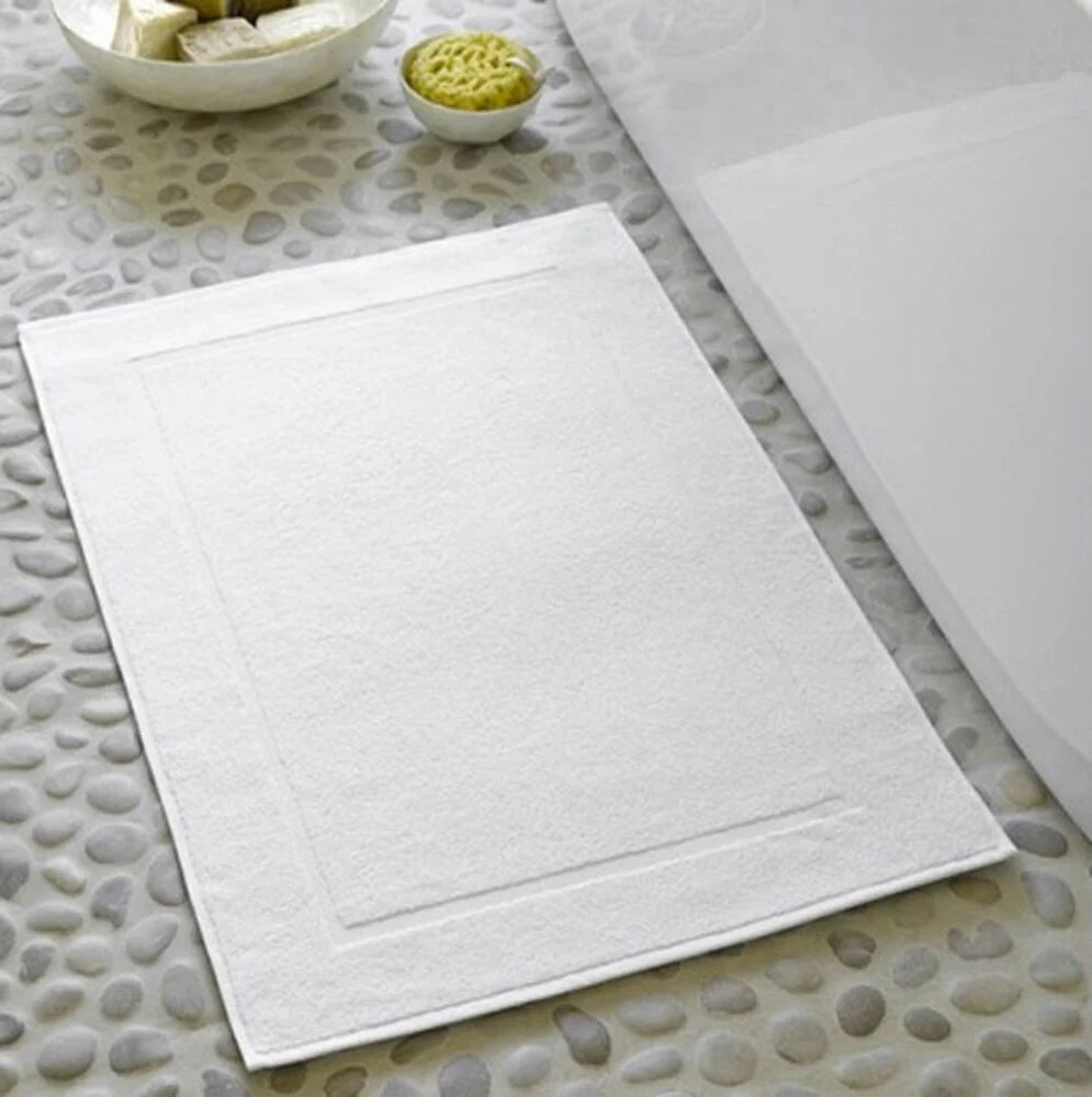 Zachte Witte Badmat | Luxe Katoenen Badmat 50x70 cm