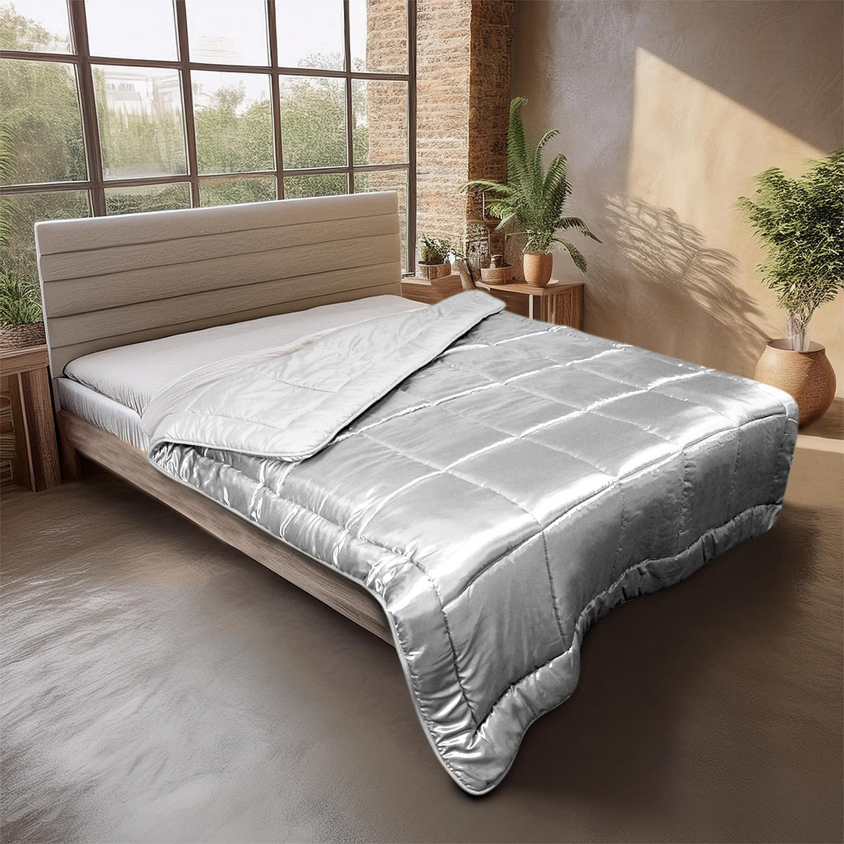Satijnen Easy Dekbed Snow White