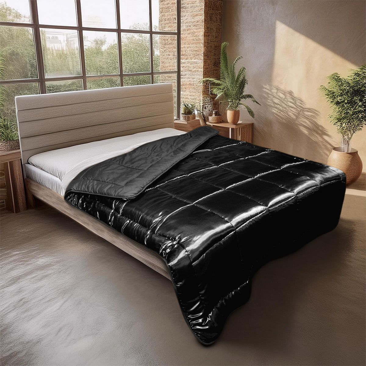 Gezu Satijnen deken, 150 x 200 cm, zijden deken, roze, effen, licht, comfortabel, flitslicht, gloed, cool gevoel, sprei, universele bankdeken, deken voor bed, slaapkamer, kantoor, deken