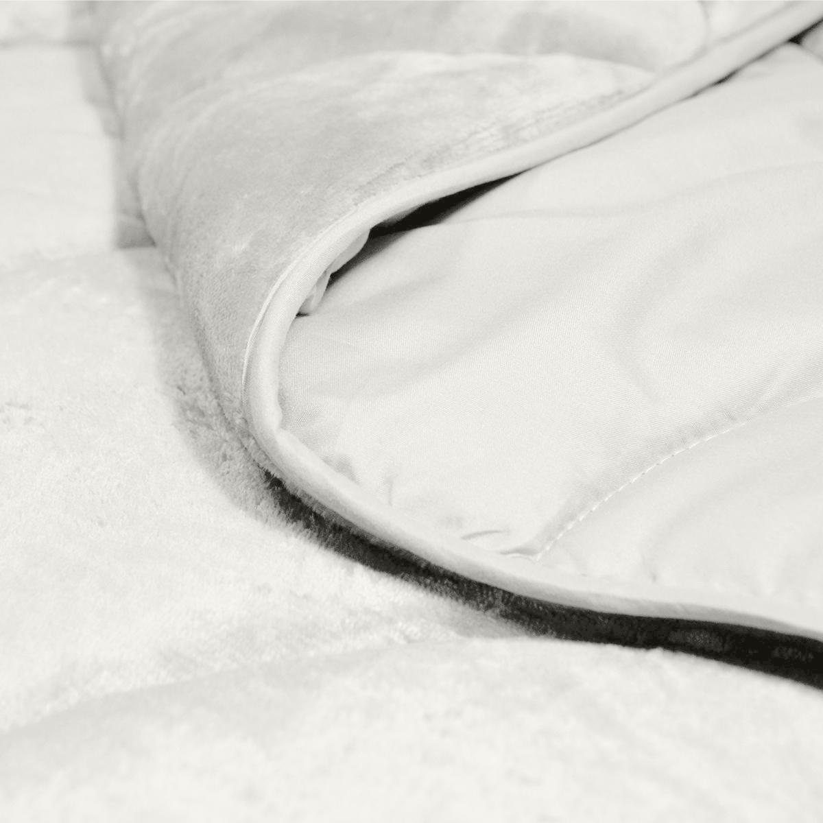 Flannel Velvet Easy Duvet - Snow White