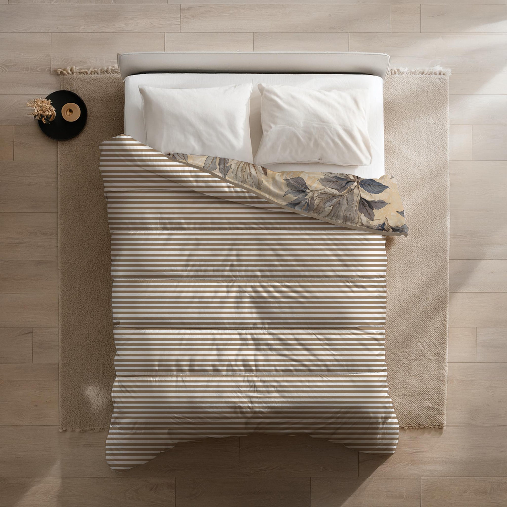 All-in One Lazy Dekbed Autumn Leafs - Dekbed voor het hele jaar