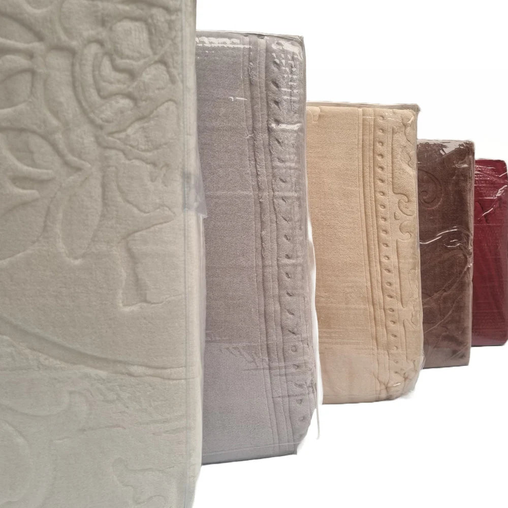 Luxury Ivory White Throw Blanket 220 x 240 cm | Heavy Quality