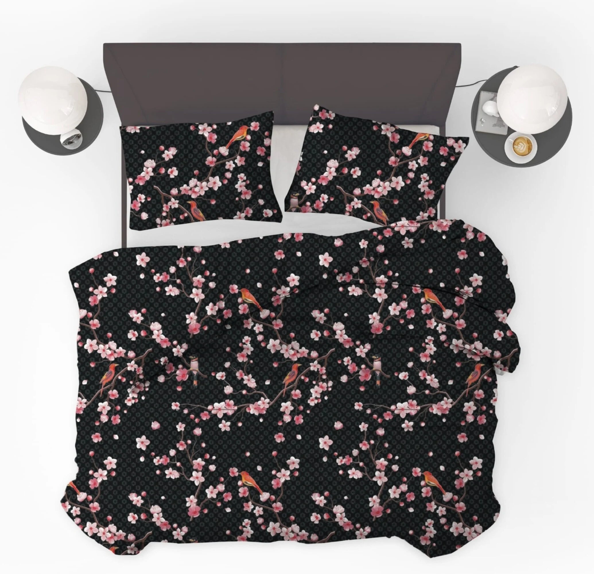 Bedrukt Dekbed Japon Black - All Year - Easy Dekbed
