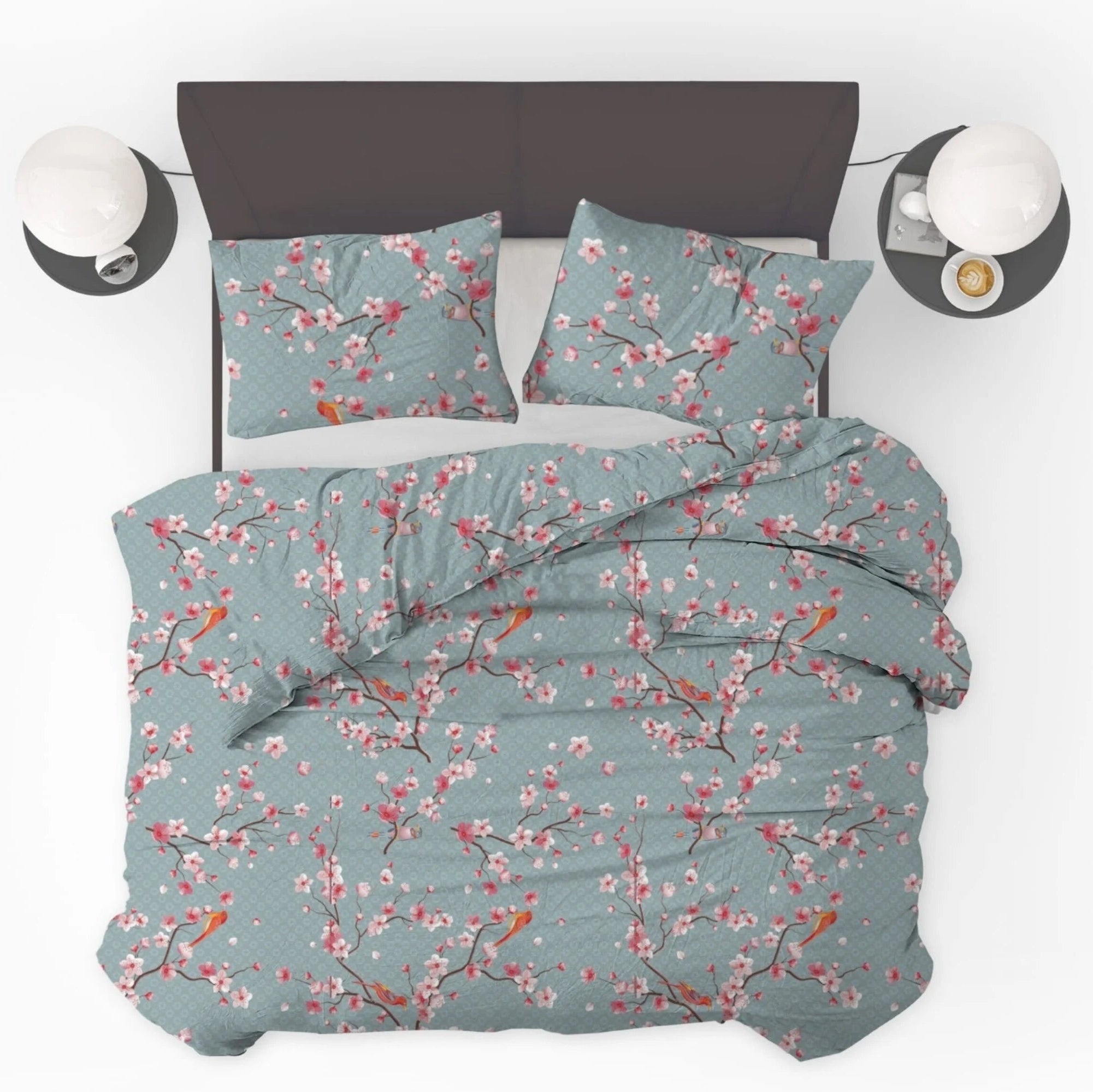 All-in-One Lazy Duvet Japan Blue - Duvet with pillowcases