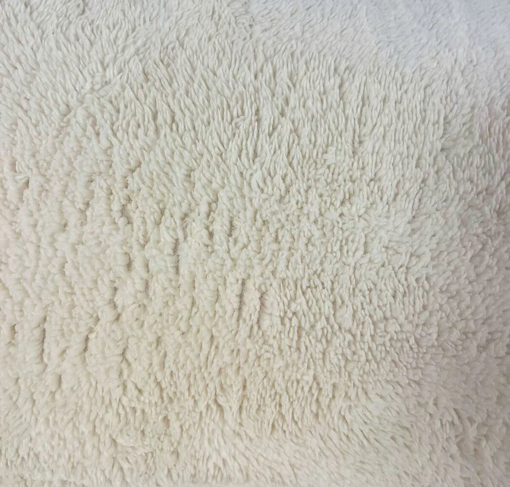 Teddy Fleece Duvet Cover Pearl White | Warm & Luxurious