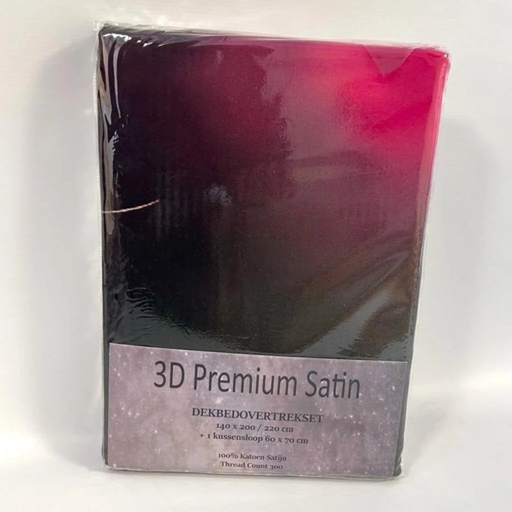 Unicorn Satin Duvet Cover – Luxury Children's Bedding for Magical Dreams