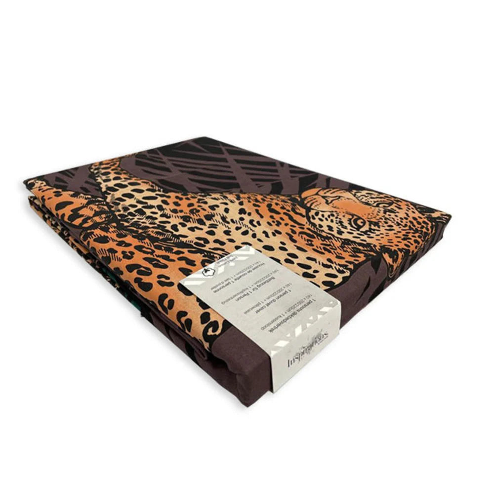 Cotton Duvet Cover Cheetah