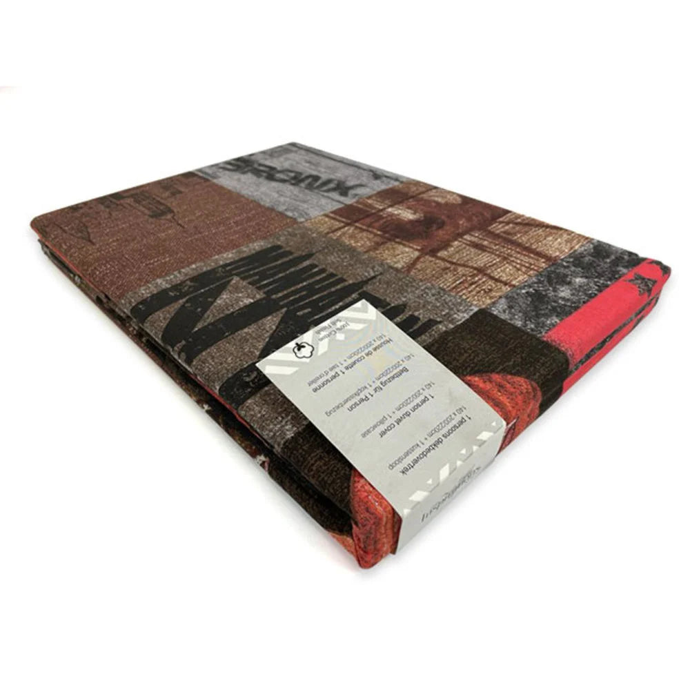 Cotton Duvet Cover Industrial New York