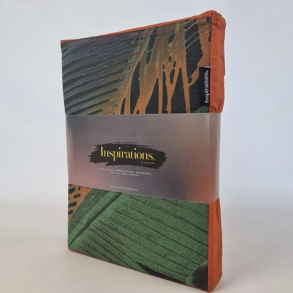 Cotton Duvet Cover Jungle Parrot