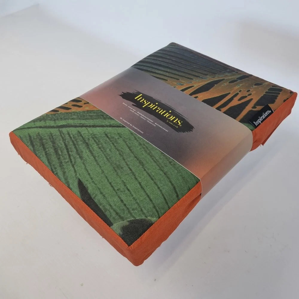 Cotton Duvet Cover Jungle Parrot