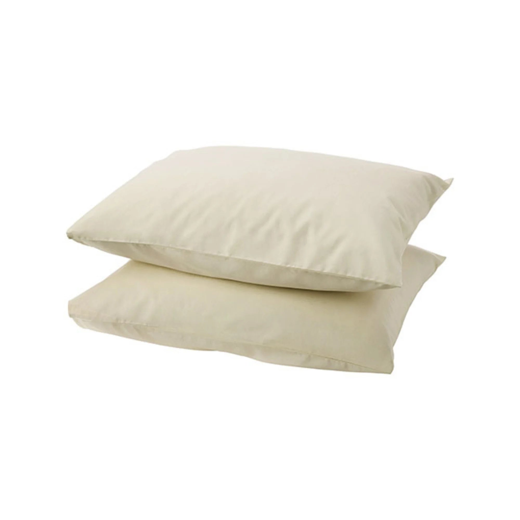 Set of 2 Cotton Pillowcases Off White