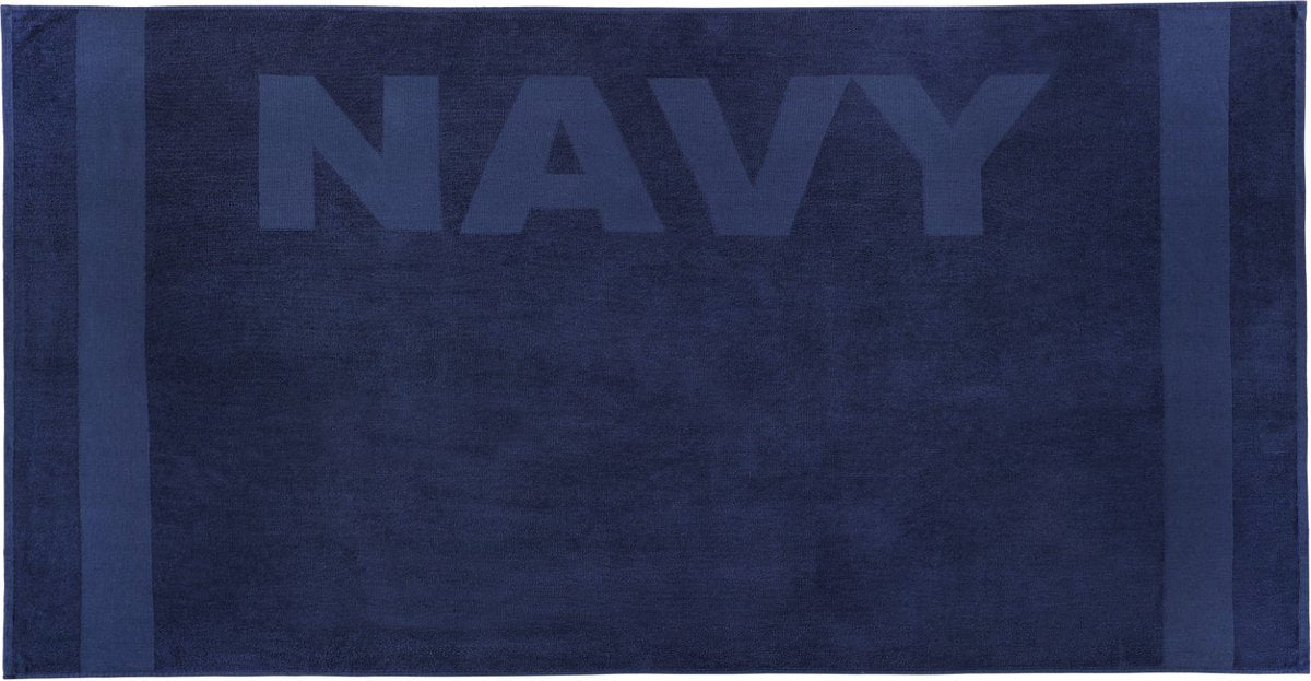 Navy Beach Towel - 100x200 - Dark Blue