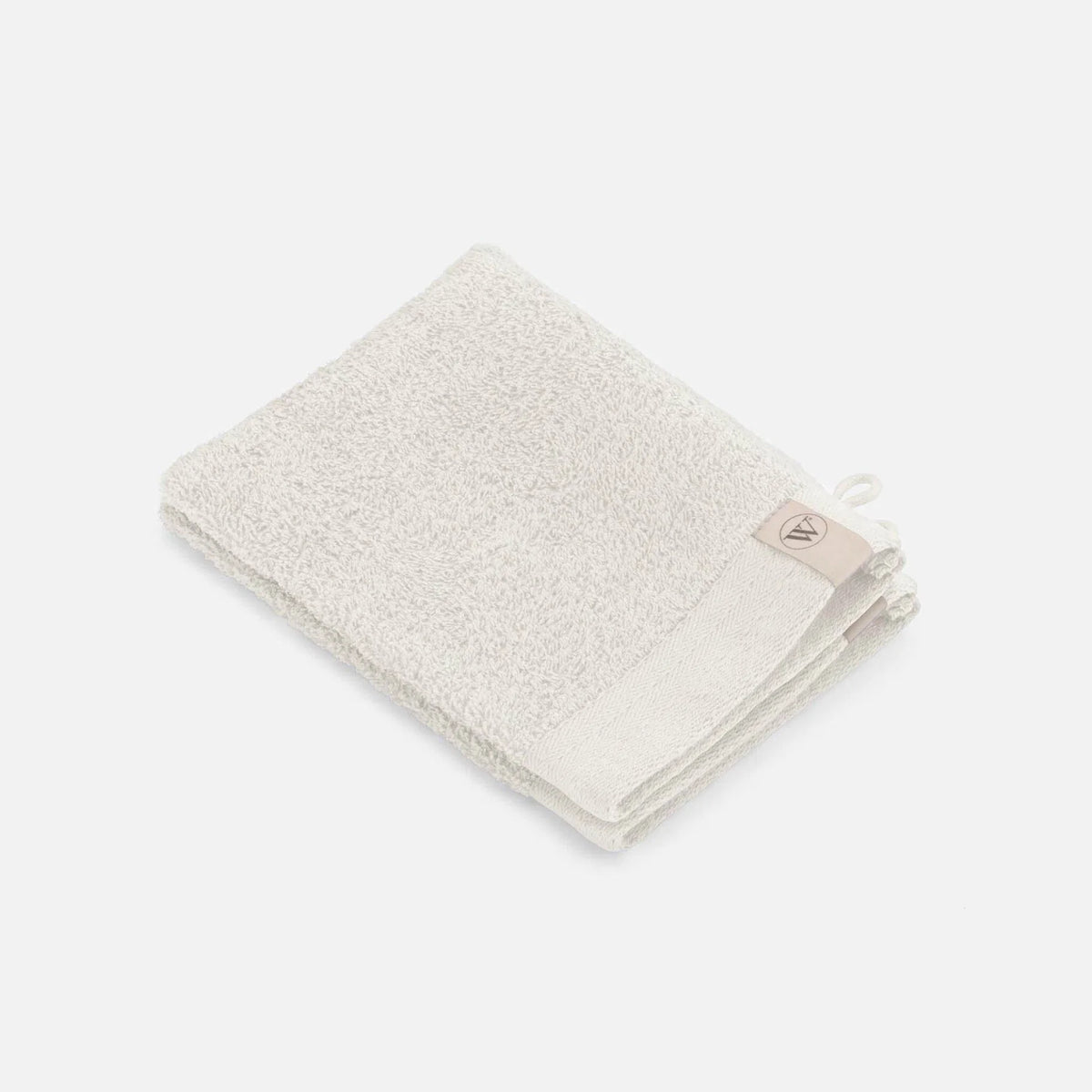 Walra Washand Soft Cotton Kiezel Grijs - 100% Katoen - Set van 2 stuks